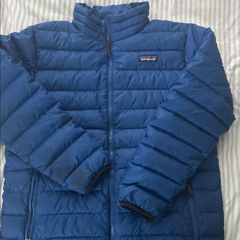 Patagonia Royal Blue Quilted Jacket XL